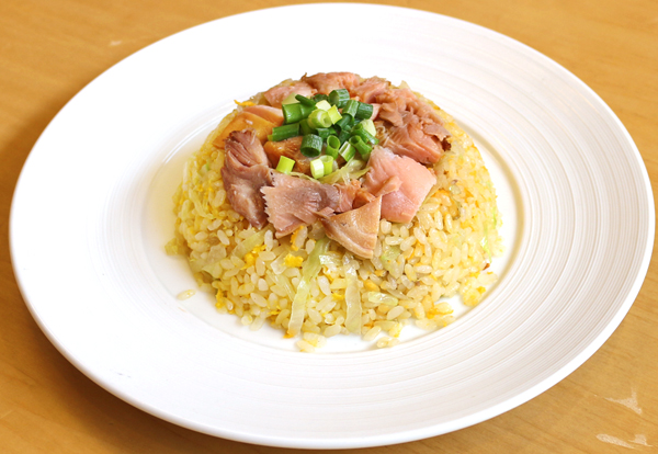 秋鮭チャーハン