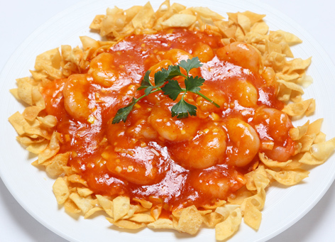 車エビのマヨネーズソース&チリソース